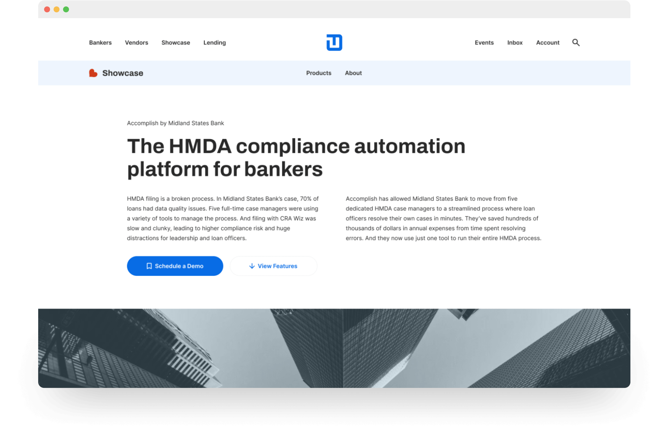 A preview of a Showcase project on the True Digital Network