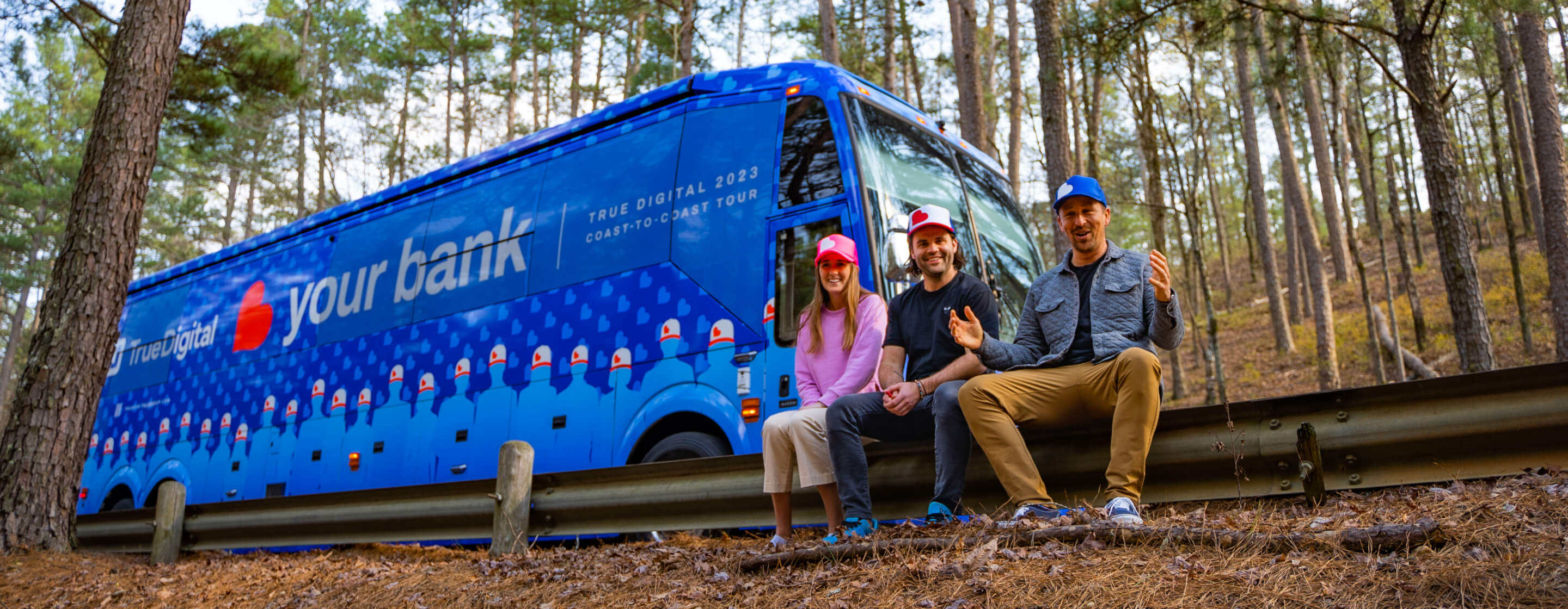 Patrick Sells, Ryan Alfred, and Avery Geehr of True Digital